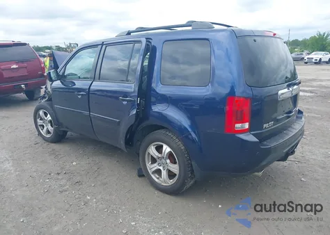 2013 Honda Pilot Ex-L from USA, damaged, VIN 5FNYF4H62DB072097